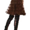 Brown Steampunk Crinoline Skirt | Steampunk | Legwear And Tights