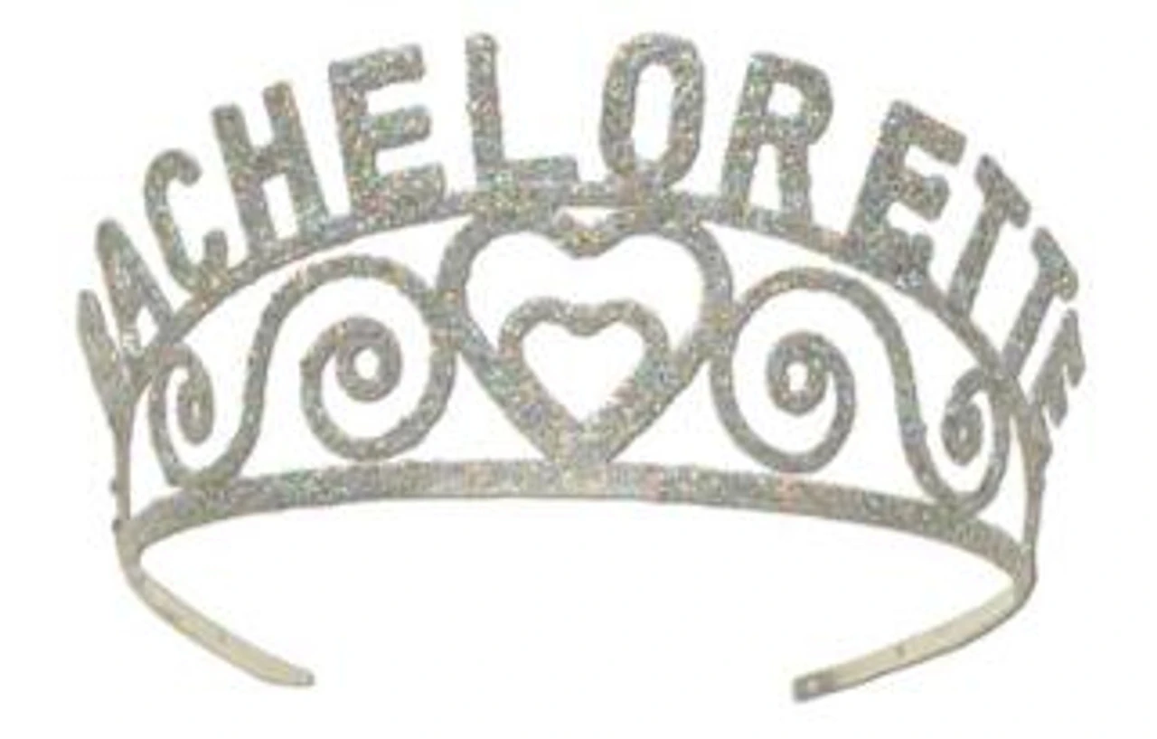 Bachelorette Party Tiara | Bachelor And Bachelorette Party | Hats And Headpieces | Novelty | Legwear And Tights 1 Bachelorette Party Tiara | Bachelor And Bachelorette Party | Hats And Headpieces | Novelty | Legwear And Tights