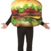 Cheeseburger Dlx Costume | Food | Mens Costumes