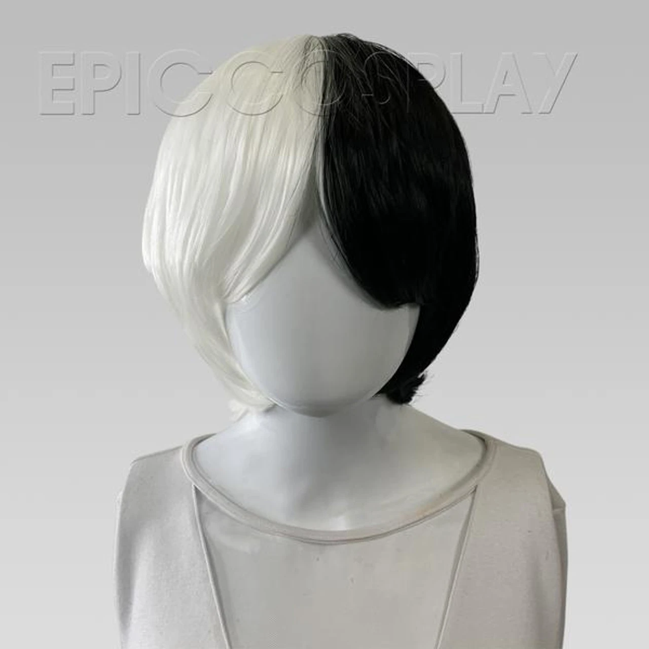 Aether Black And White | Heat Styleable Anime Wig | Epic Cosplay Wigs 1 Aether Black And White | Heat Styleable Anime Wig | Epic Cosplay Wigs