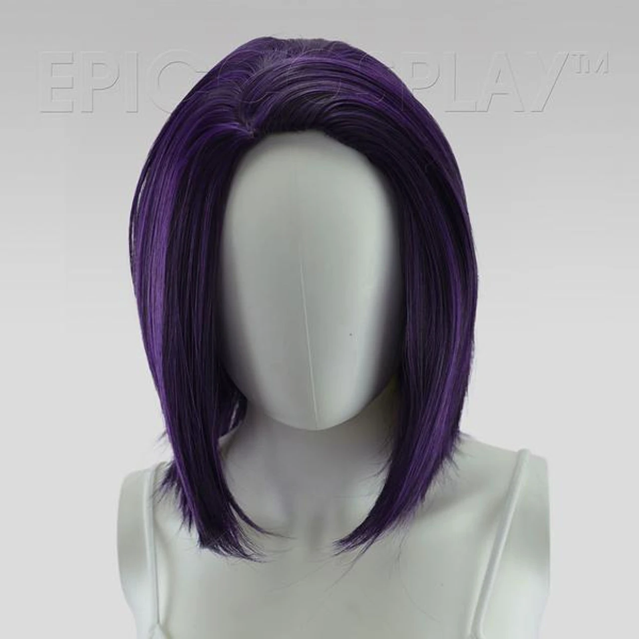 Helen Purple Black Fusion | Heat Styleable Anime Wig | Epic Cosplay Wigs 1 Helen Purple Black Fusion | Heat Styleable Anime Wig | Epic Cosplay Wigs