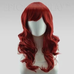 Hestia Dark Red | Heat Styleable Anime Wig | Epic Cosplay Wigs