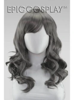 Hestia Gunmetal Grey | Heat Styleable Anime Wig | Epic Cosplay Wigs
