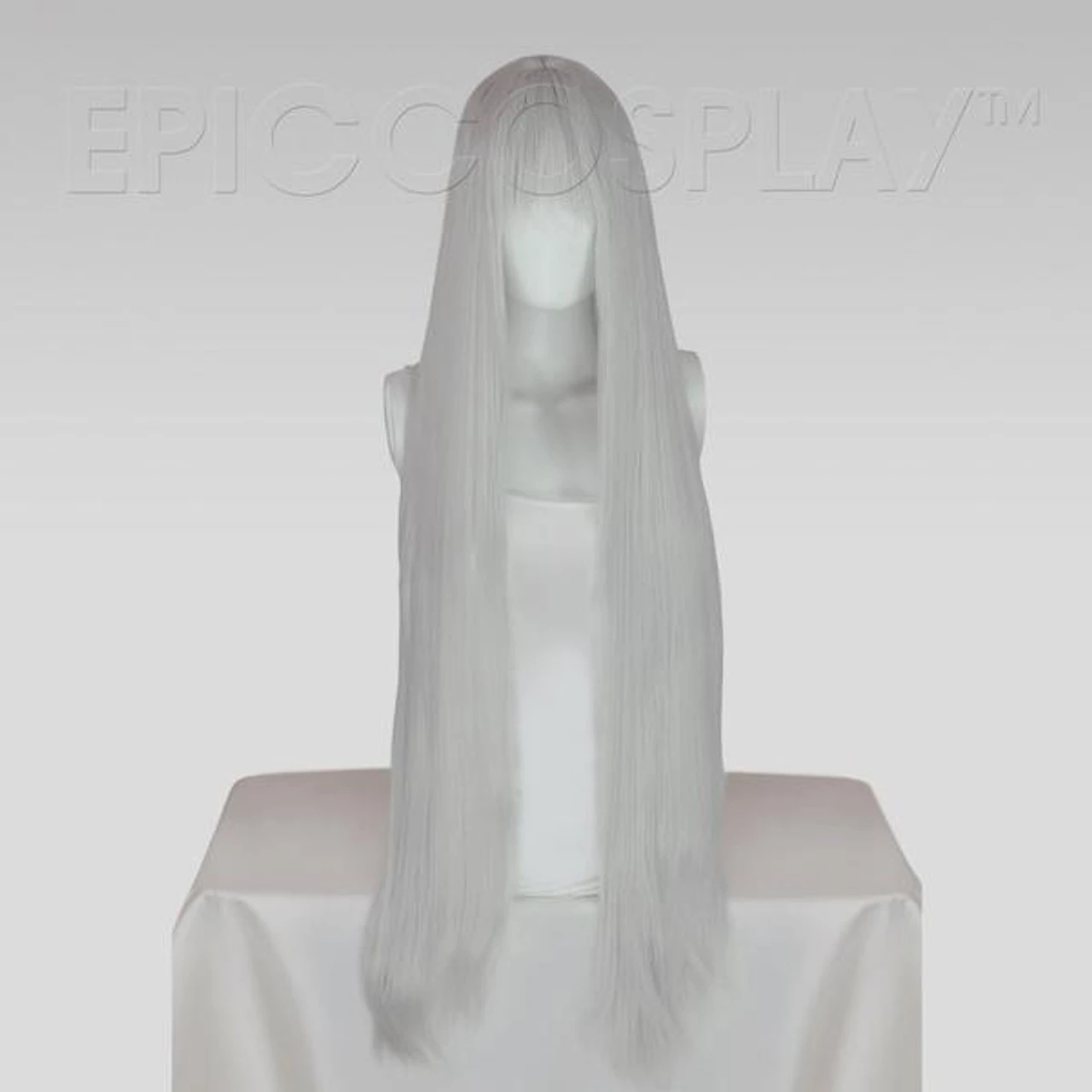 Persephone Silver Grey | Heat Styleable Anime Wig | Epic Cosplay Wigs 1 Persephone Silver Grey | Heat Styleable Anime Wig | Epic Cosplay Wigs