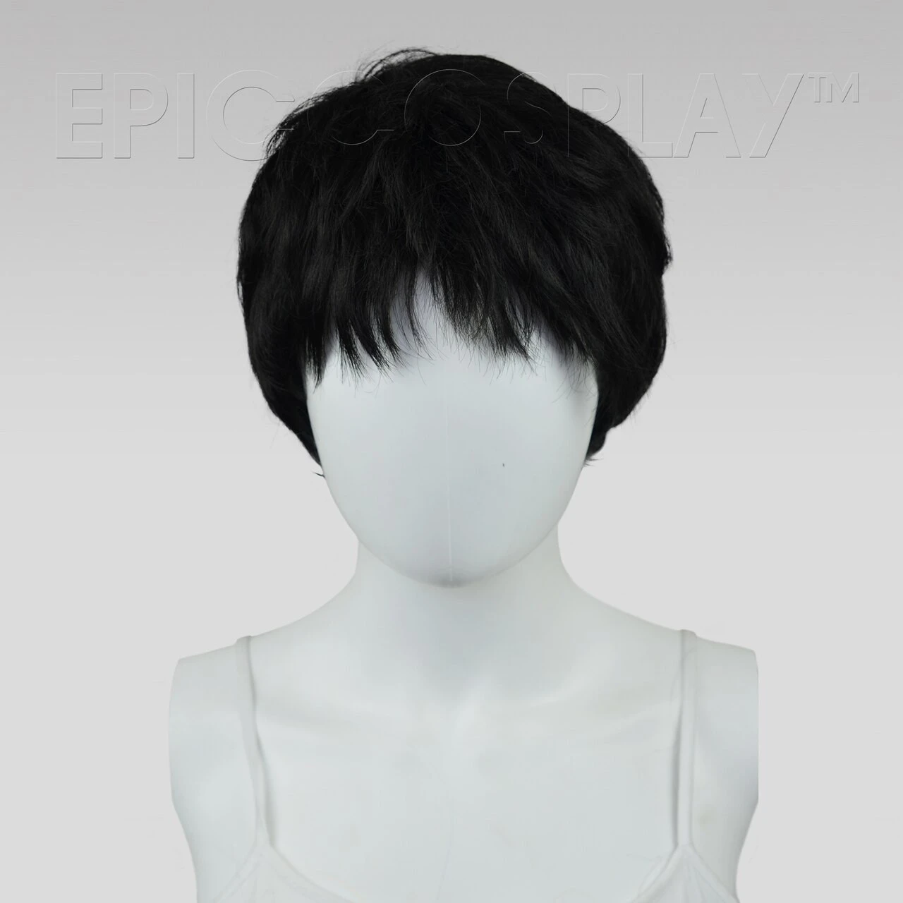 Hermes Black | Heat Styleable Anime Wig | Epic Cosplay Wigs 1 Hermes Black | Heat Styleable Anime Wig | Epic Cosplay Wigs