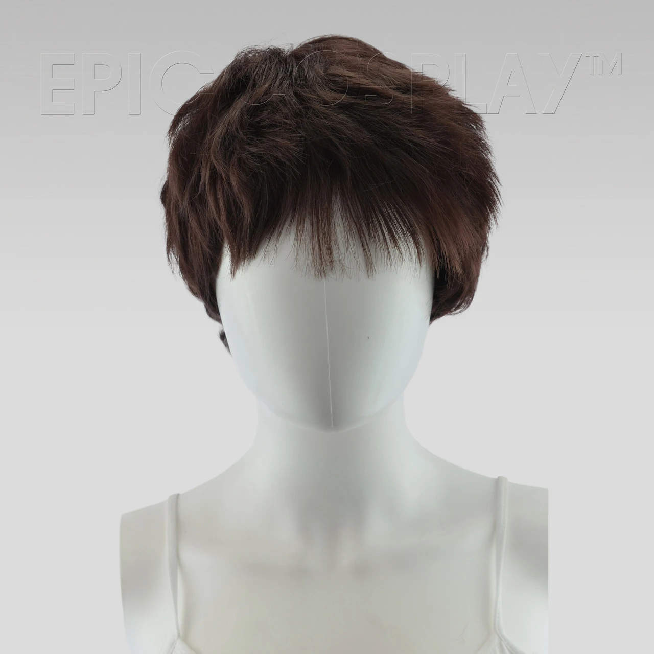 Hermes Dark Brown | Heat Styleable Anime Wig | Epic Cosplay Wigs 1 Hermes Dark Brown | Heat Styleable Anime Wig | Epic Cosplay Wigs