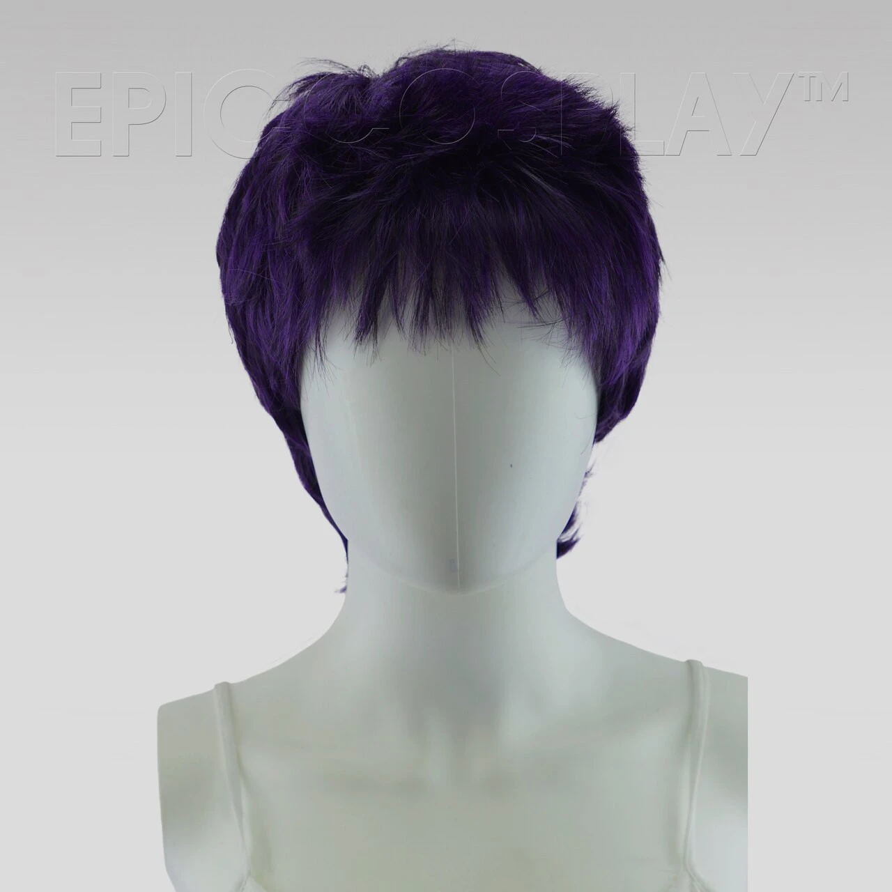 Hermes Purple Black Fusion | Heat Styleable Anime Wig | Epic Cosplay Wigs 1 Hermes Purple Black Fusion | Heat Styleable Anime Wig | Epic Cosplay Wigs