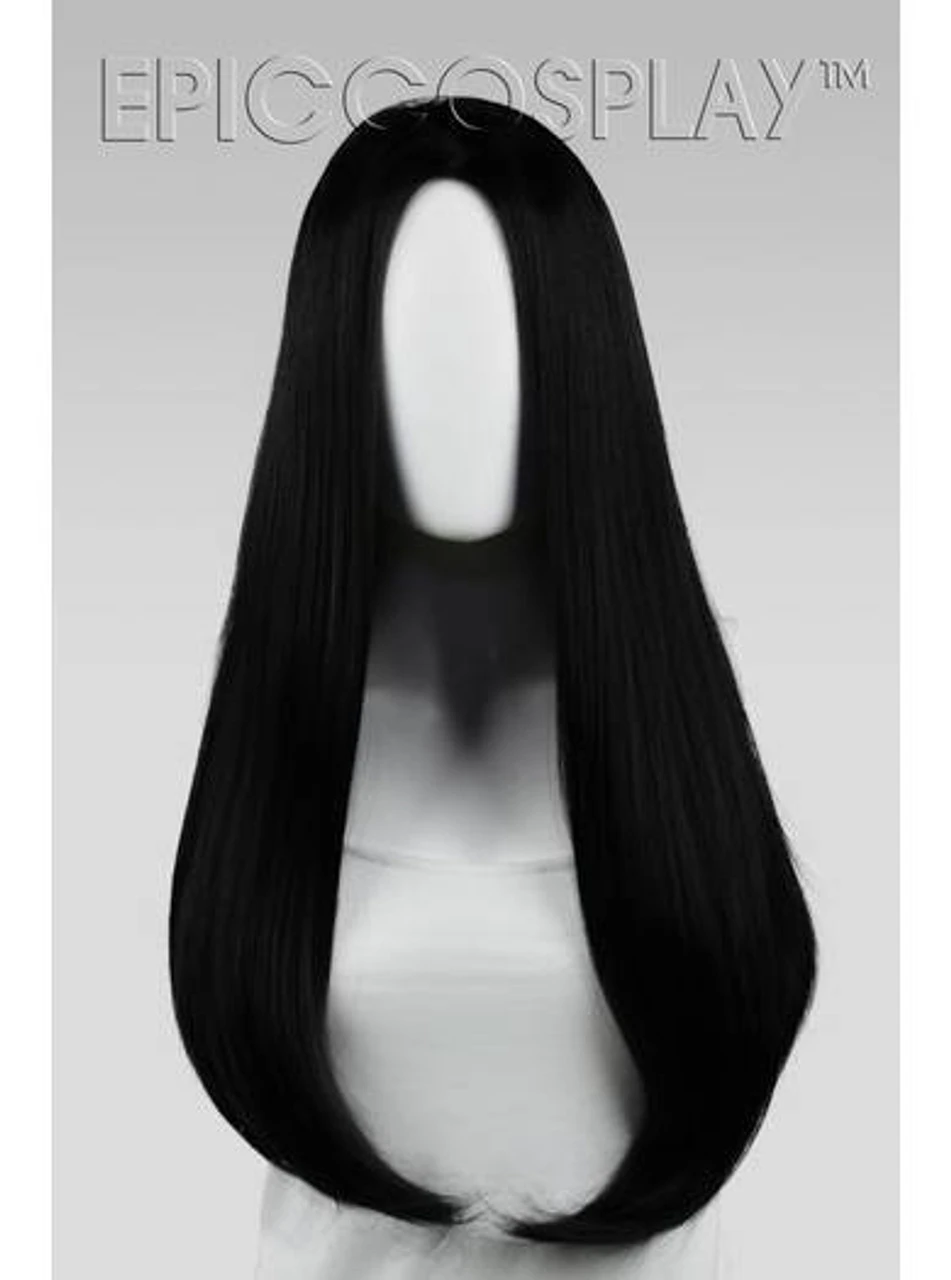 Eros Black | Heat Styleable Anime Wig | Epic Cosplay Wigs 1 Eros Black | Heat Styleable Anime Wig | Epic Cosplay Wigs