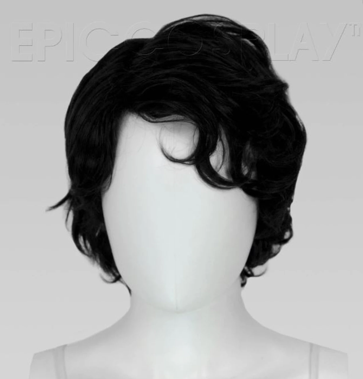 Aion Black | Heat Styleable Anime Wig | Epic Cosplay Wigs 1 Aion Black | Heat Styleable Anime Wig | Epic Cosplay Wigs