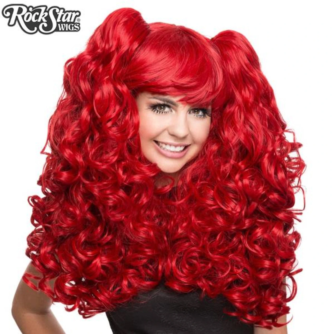 Baby Dollight Red Mix | Heat Styleable Anime Wig | Rockstar Wigs 2 Baby Dollight Red Mix | Heat Styleable Anime Wig | Rockstar Wigs - Image 2
