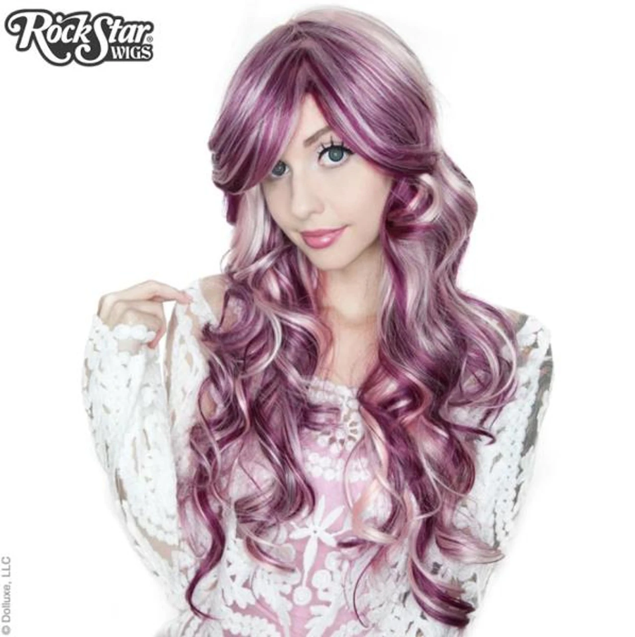 Duplicity Berry Jubilee | Heat Styleable Anime Wig | Rockstar Wigs 2 Duplicity Berry Jubilee | Heat Styleable Anime Wig | Rockstar Wigs - Image 2