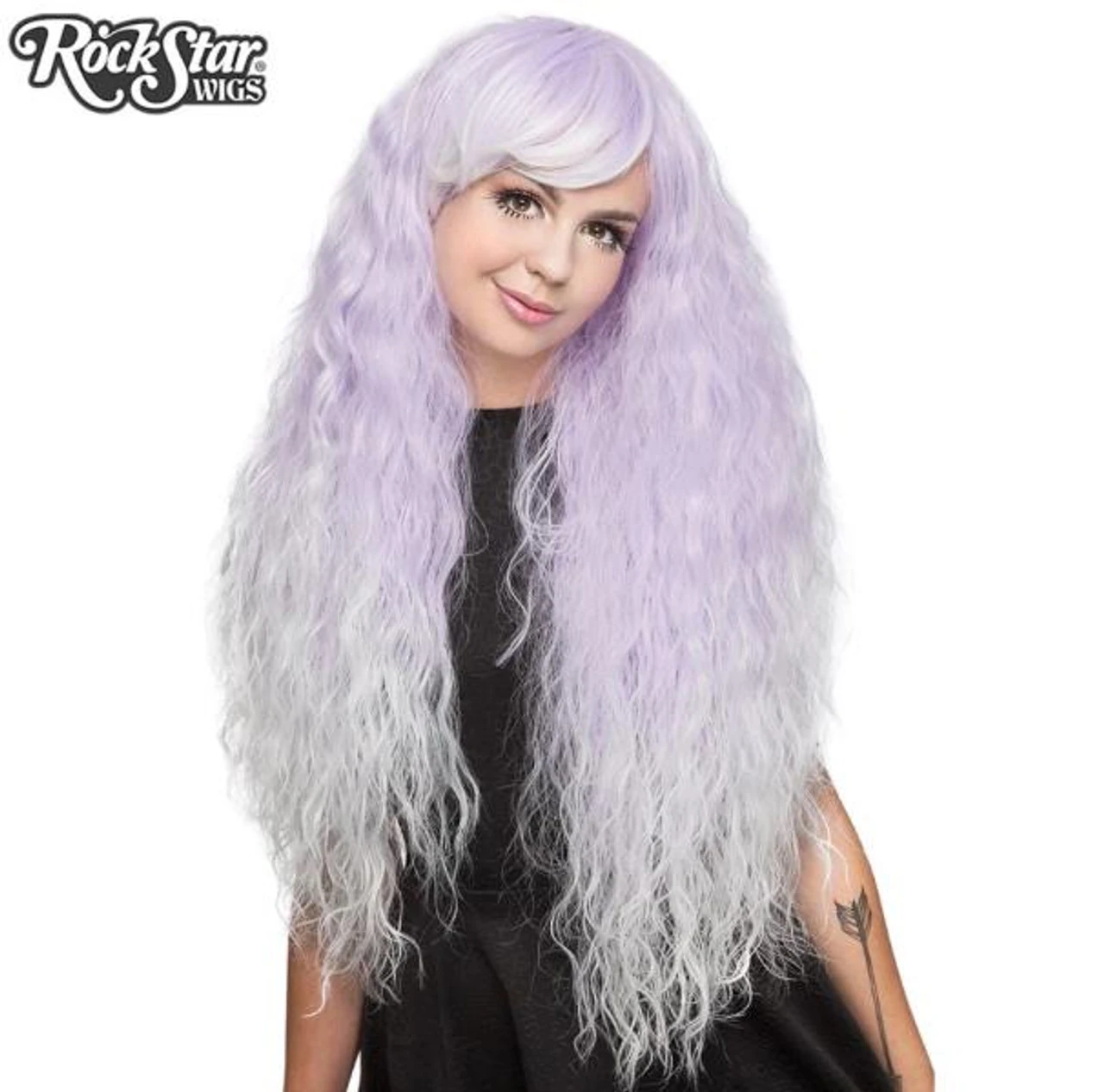 Rhapsody Lavender | Heat Styleable Anime Wig | Rockstar Wigs 1 Rhapsody Lavender | Heat Styleable Anime Wig | Rockstar Wigs