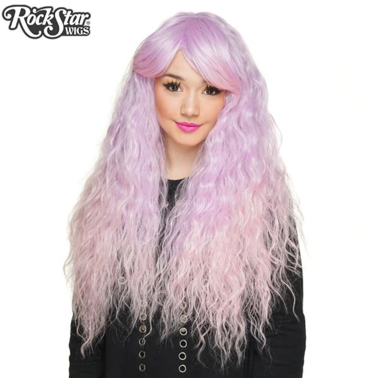 Rhapsody Lavender Fade | Heat Styleable Anime Wig | Rockstar Wigs 2 Rhapsody Lavender Fade | Heat Styleable Anime Wig | Rockstar Wigs - Image 2