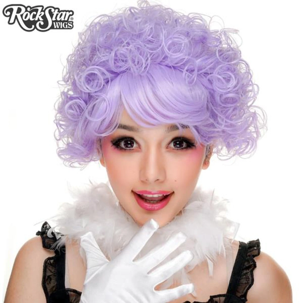 Character Effie Trinket | Heat Styleable Anime Wig | Rockstar Wigs 1 Character Effie Trinket | Heat Styleable Anime Wig | Rockstar Wigs