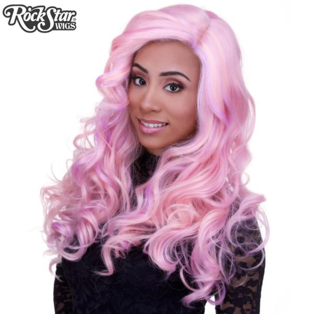 Peek-A-Boo Pink And Lilac | Heat Styleable Anime Wig | Rockstar Wigs 2 Peek-A-Boo Pink And Lilac | Heat Styleable Anime Wig | Rockstar Wigs - Image 2