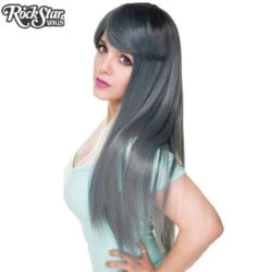 Dark Root Bella Pewter | Heat Styleable Anime Wig | Rockstar Wigs