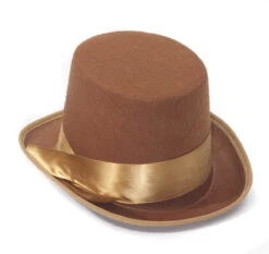 Bell Top Hat Brown | Victorian | Hats And Headpieces