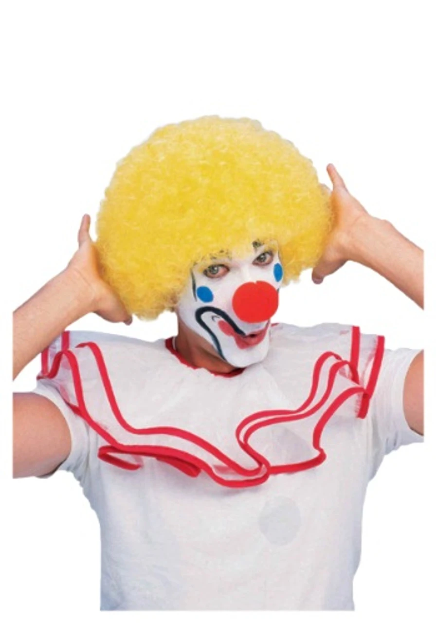 Clown Yellow Afro | Circus | Wigs And Hair Pieces 1 Clown Yellow Afro | Circus | Wigs And Hair Pieces