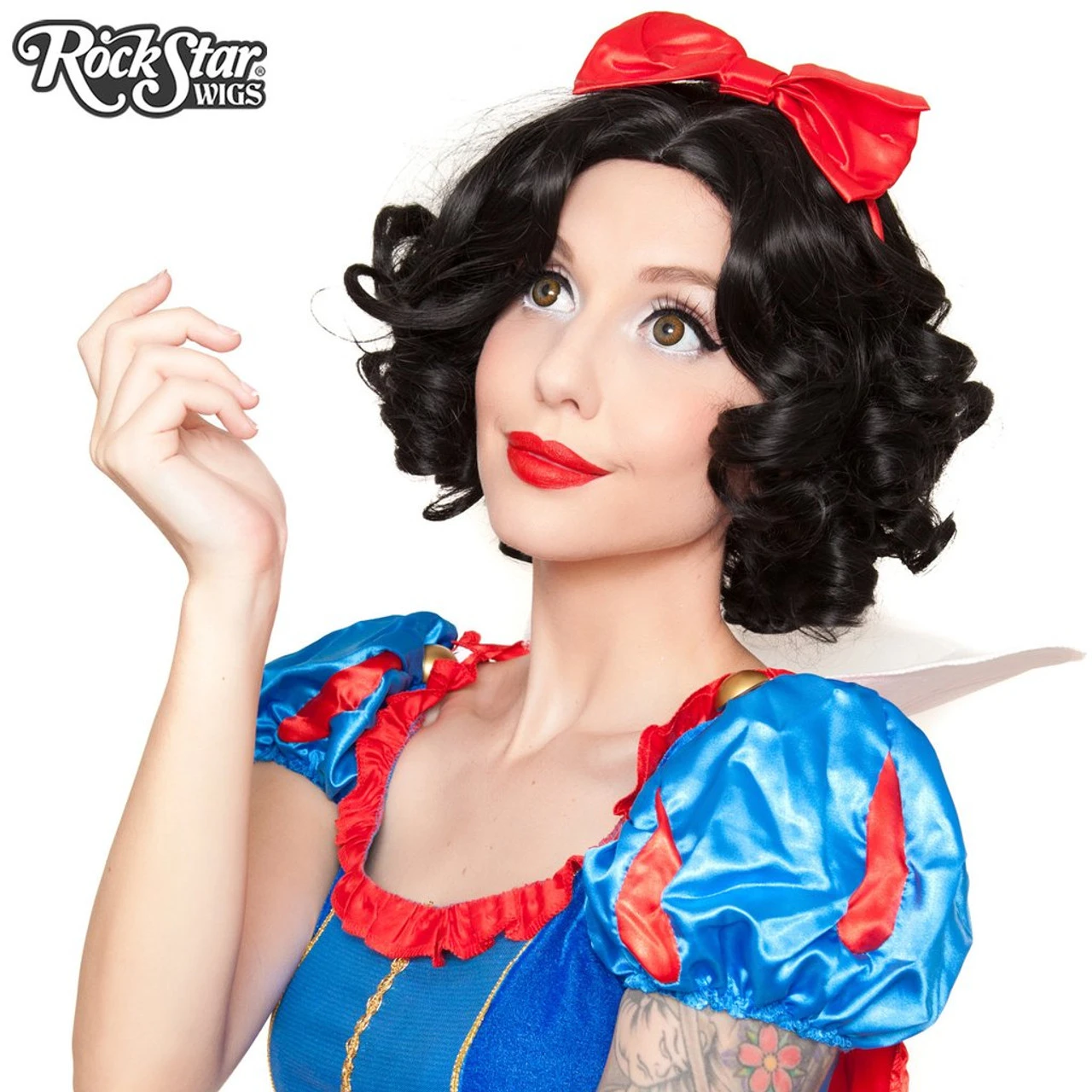 Snow White Inspired Character Cosplay Rockstar Wig | Snow White | Wigs And Hair Pieces 1 Snow White Inspired Character Cosplay Rockstar Wig | Snow White | Wigs And Hair Pieces