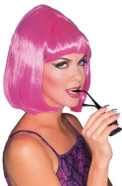 60s Pink Starlet Bob | 1960s | Wigs And Hair Pieces