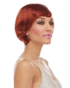 Brassy Auburn Short Bob Wig | 20s Flapper | Glamorous Wigs | Wigs