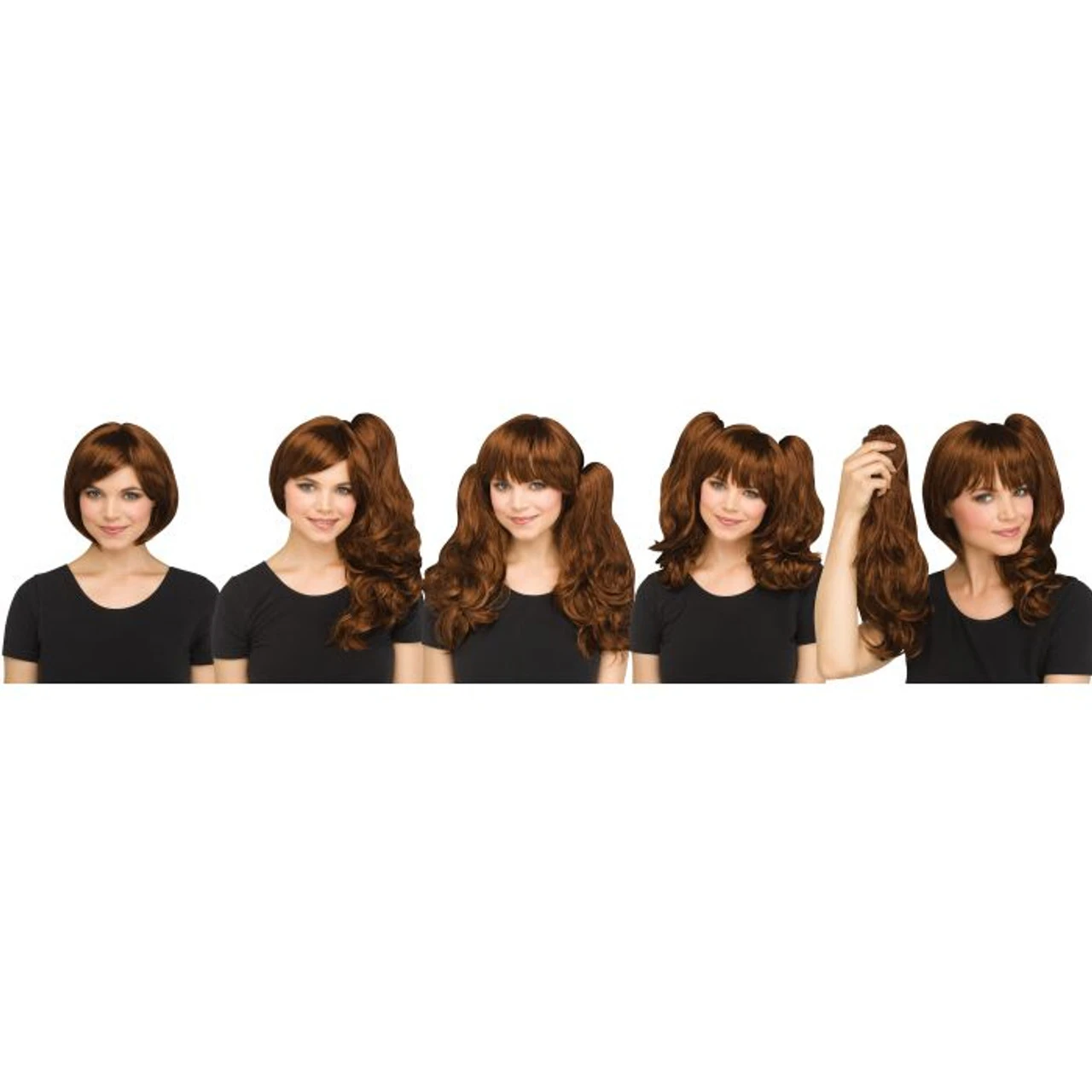 Brown 3/1 Pony And Wig | Wigs And Hair Pieces | Wigs And Hair Pieces 2 Brown 3/1 Pony And Wig | Wigs And Hair Pieces | Wigs And Hair Pieces - Image 2