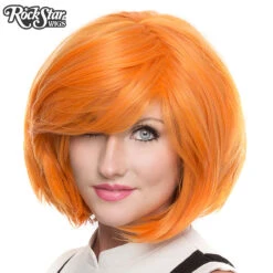 Hologram Bob Pumpkin Mix | Heat Styleable Anime Wig | Rockstar Wigs