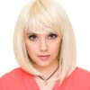 Cosplay Straight Bob Blonde Wig | Heat Styleable Anime Wig | Rockstar Wigs