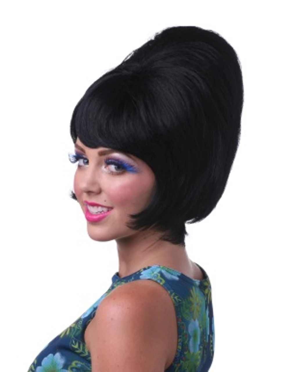 Black Beehive Wig | 1960s | Wigs And Hair Pieces 1 Black Beehive Wig | 1960s | Wigs And Hair Pieces