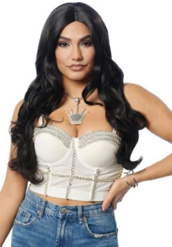 Divine Goddess Black Wig | Glamorous Wigs