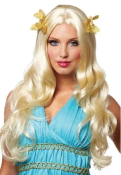 Greek Goddess With Wreath Blonde Wig | Old World | Wigs And Hair Pieces