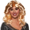 70s Blonde Feathered Wig | 1970s | Wigs And Hair Pieces