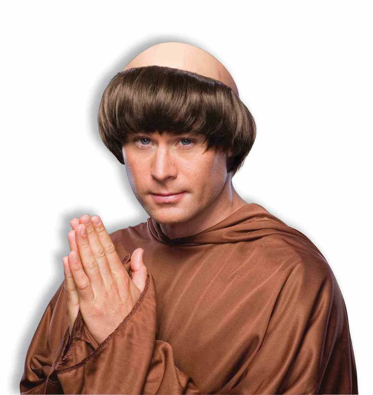 Brown Monk Wig | Religious | Wigs And Hair Pieces 1 Brown Monk Wig | Religious | Wigs And Hair Pieces