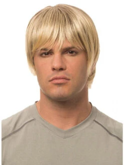 Surfer Dude Natural Blonde Wig | 1990s | Character Wigs