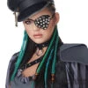 Cyberpunk Aqua Coloured Clip-in Dreads | Steampunk | Wigs And Hair Pieces