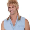 80s Honey Blonde Mullet Wig | 1980s | Decade Wigs