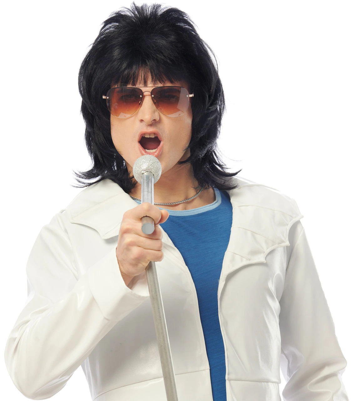Freddie Mercury Inspired Rock You Bohemian Rhapsody Wig | Entertainers | Wigs And Hair Pieces 1 Freddie Mercury Inspired Rock You Bohemian Rhapsody Wig | Entertainers | Wigs And Hair Pieces