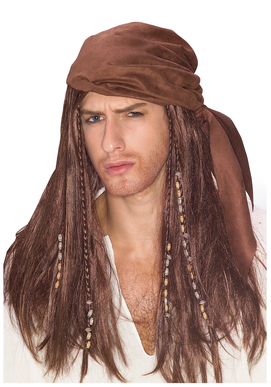 Caribbean Pirate Wig | Pirates | Wigs And Hair Pieces 1 Caribbean Pirate Wig | Pirates | Wigs And Hair Pieces
