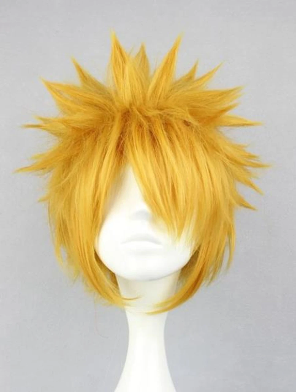 Yellow Blonde Spiky Anime Wig | Anime | Wigs And Hair Pieces 1 Yellow Blonde Spiky Anime Wig | Anime | Wigs And Hair Pieces