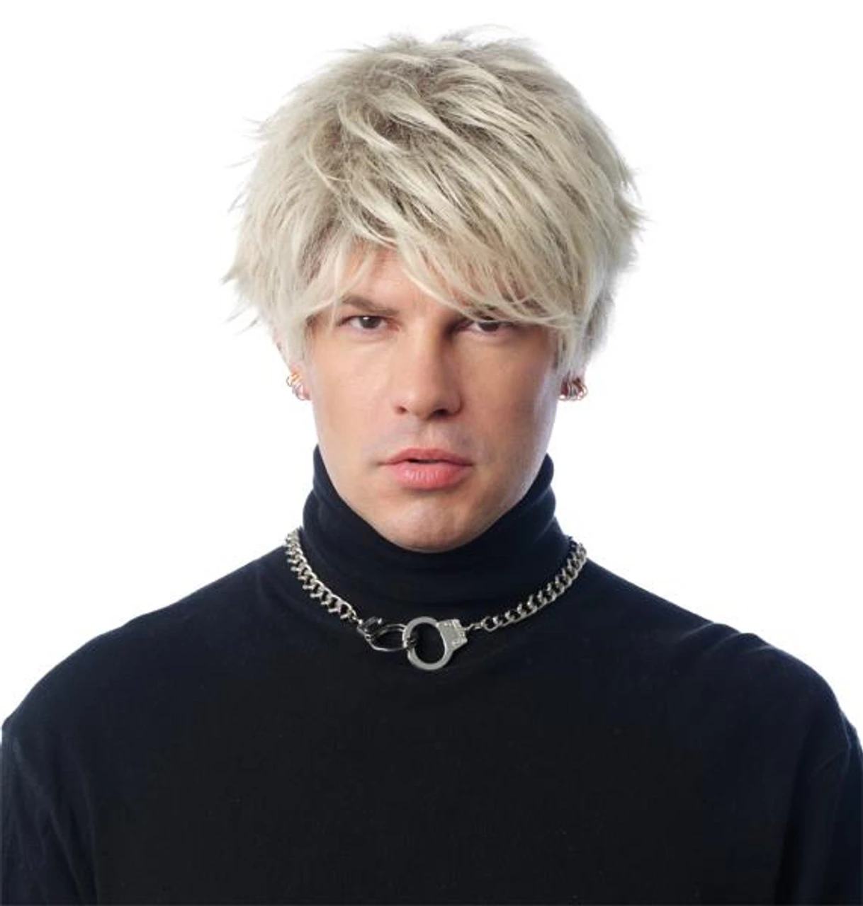 Rap Rocker Blonde Machine Gun Kelly Wig | Celebrity Wigs 1 Rap Rocker Blonde Machine Gun Kelly Wig | Celebrity Wigs