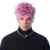 Rap Rocker Pink Machine Gun Kelly Wig | Celebrity Wigs