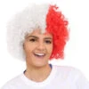 Red And White Canada Wig | Canada Day | Wigs