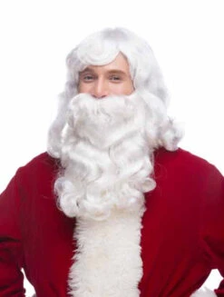 Santa Wig And Beard Set Deluxe | Christmas | Seasonal Accessories