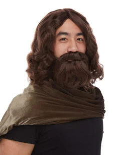 Jesus Biblical Wig And Beard Set | Christmas | Wigs | Seasonal Accessories