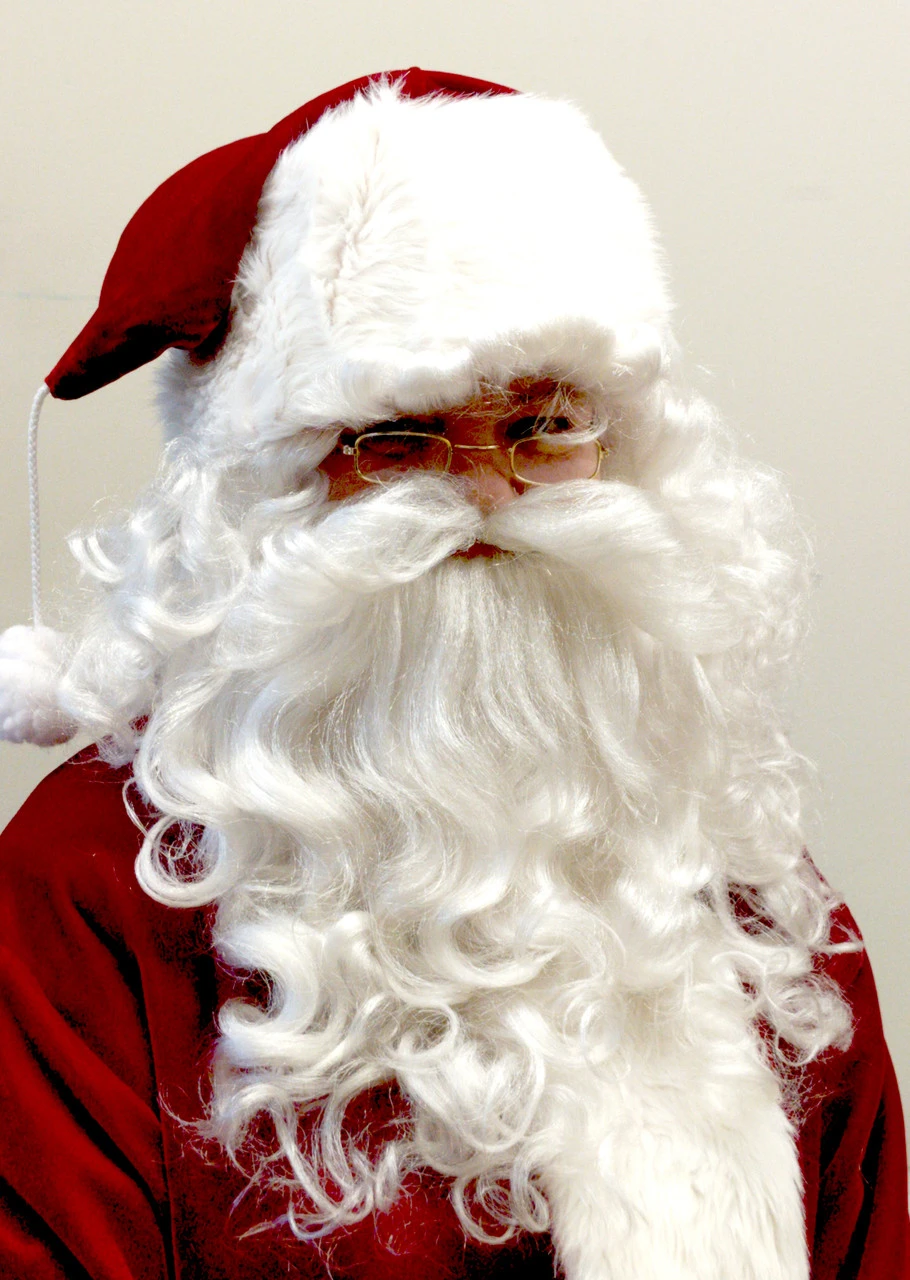 Ultimo Supreme Santa Wig And Beard Set | Christmas | Seasonal Accessories 1 Ultimo Supreme Santa Wig And Beard Set | Christmas | Seasonal Accessories