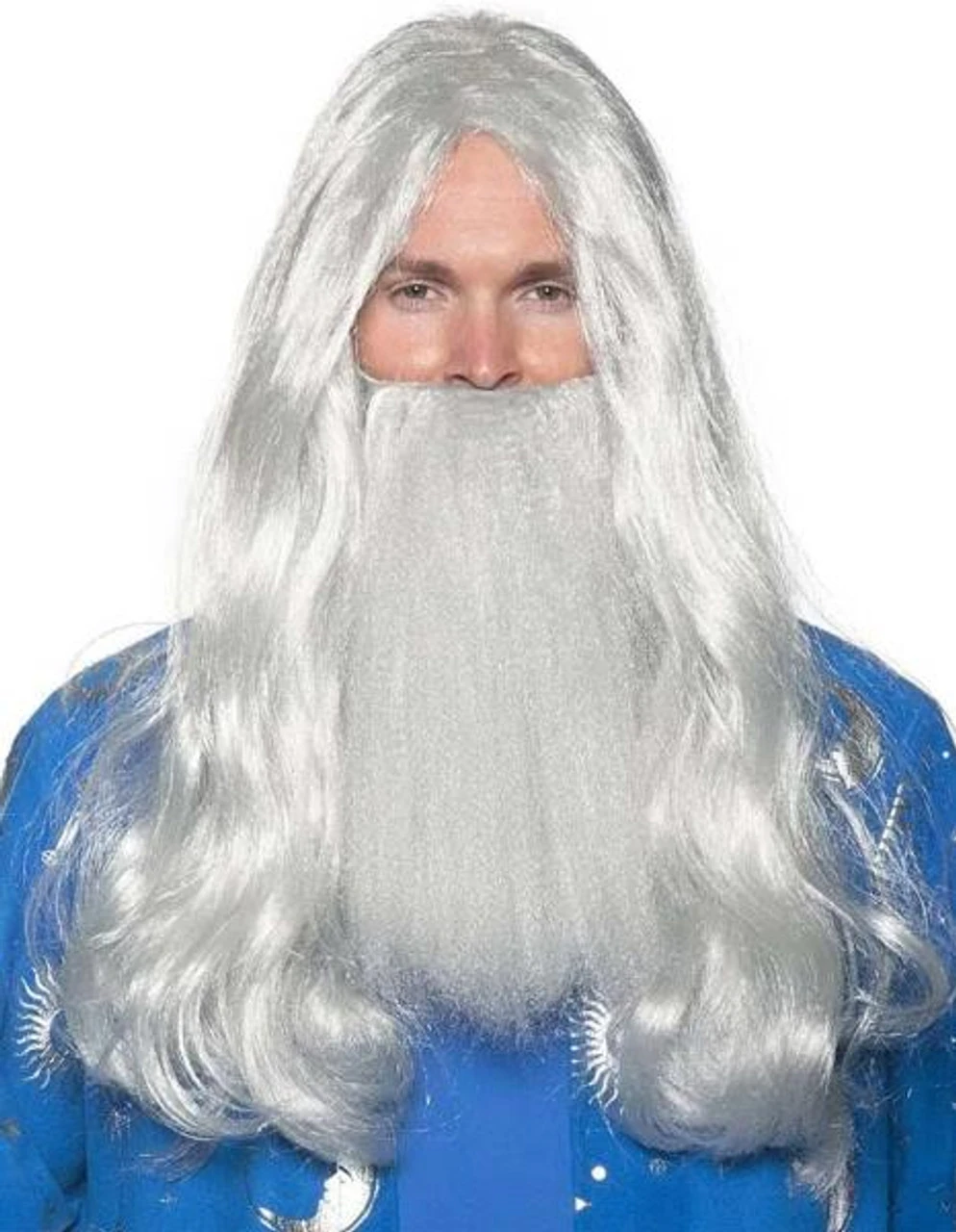 Grey Wizard Wig And Beard | Fantasy | Wigs And Hair Pieces 1 Grey Wizard Wig And Beard | Fantasy | Wigs And Hair Pieces