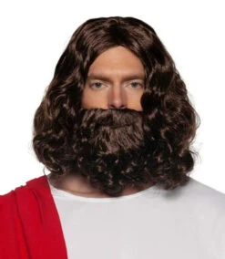Jesus Wig And Beard Set | Religious | Wigs And Hair Pieces