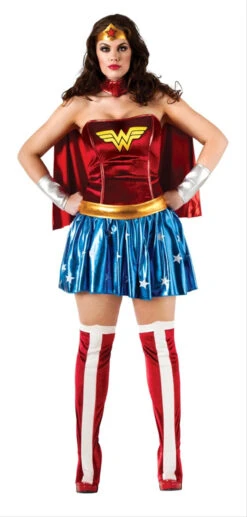 Wonder Woman Classic 1940s Plus Size Costume | DC | Womens Costumes