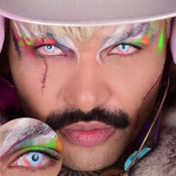 Plague | Costume Contacts | Primal Contact Lenses -The Costume Shop 954 Plague Catalogue Model 99333.1727197110