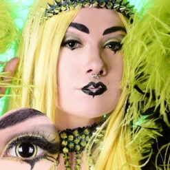 Acid II Mini-Sclera | Costume Contacts | Primal Contact Lenses -The Costume Shop 964 Acid II Catalogue Model 56951.1727197114